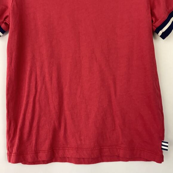 Splendid Girls Red Short Sleeve Tee Shirt Size 5-6 - Picture 3 of 10